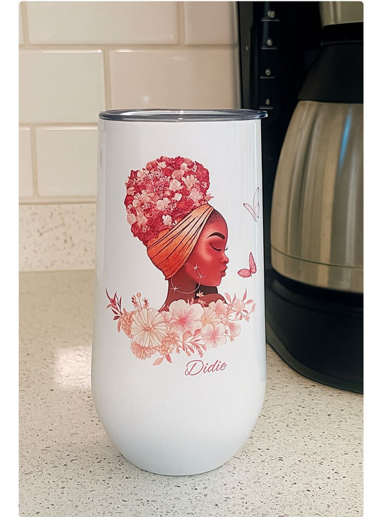 6oz Tumbler with bible verse/text